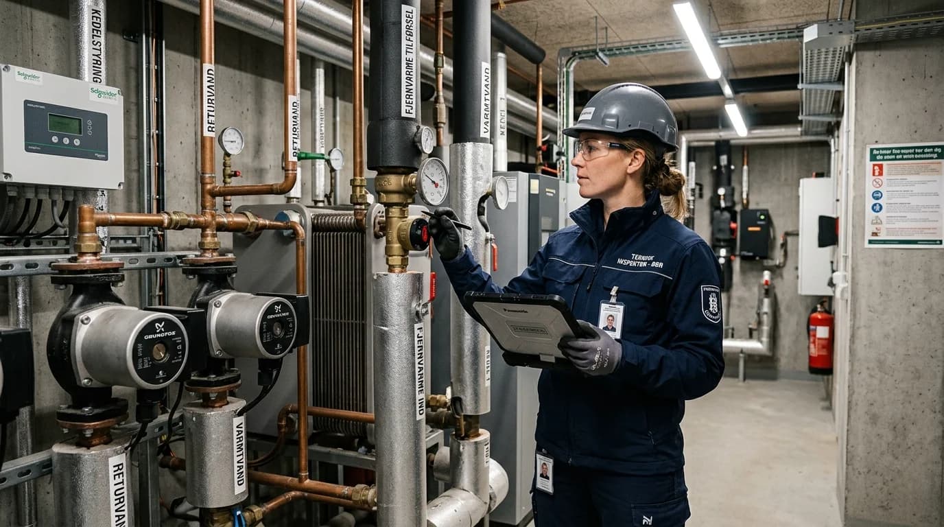 Teknisk tilsyn af anlæg og fælles installationer